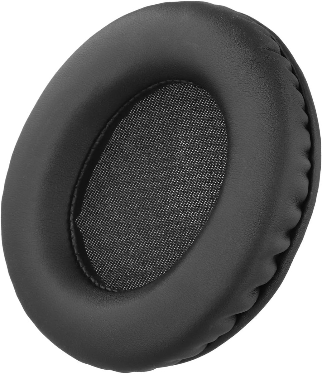 Leather oval headphone pads with sponge, comfortable headphone pads suitable for different headphones (75 x 95) - ShopVlot