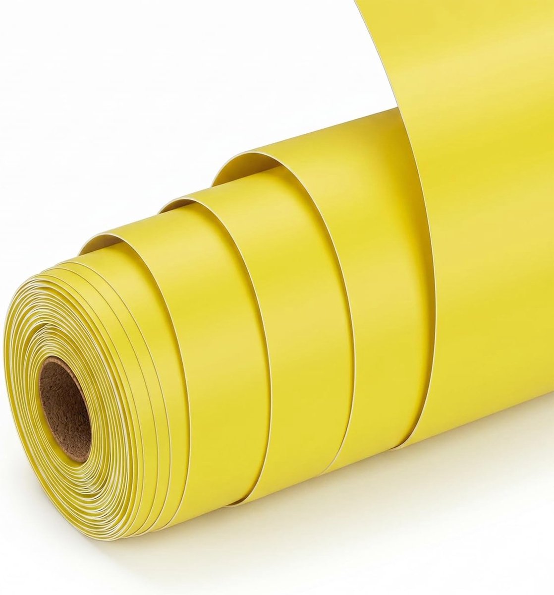 Adhésif 30,5 cm x 457,7 cm Permanent Vinyle, Mat Jaune Citron Vinyl Compatible avec Cricut, Rouleaux de Film en Vinilo Adhesivo Permanente Jaune Citron pour Cadeaux de Bricolage