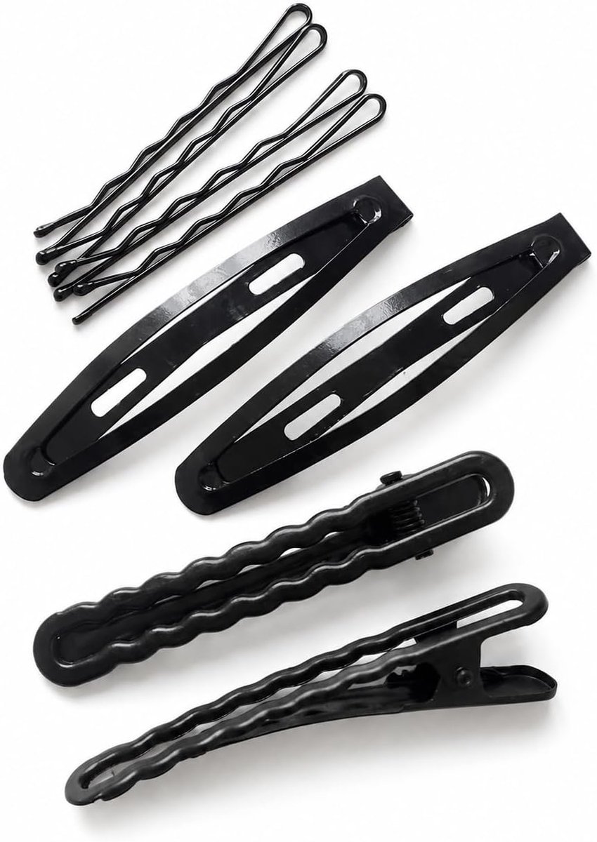 Haarspelden voor knots, paardenstaarten, kapsels (set met 8 haarspelden)