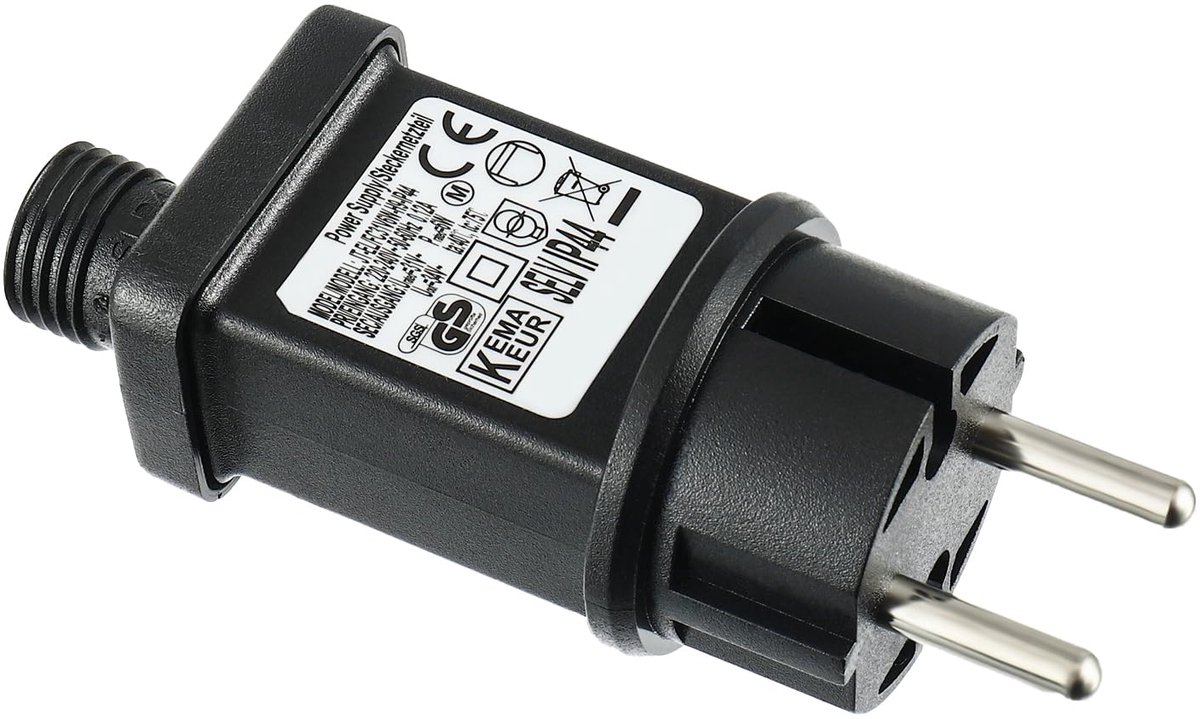 31V 6W 0,12A Trafo Stekker IP44 LED-driver met timer 8 modellen voor kerstverlichting knipperlichten lichtslingers ijsstaartverlichting netverlichting (1 stuk)