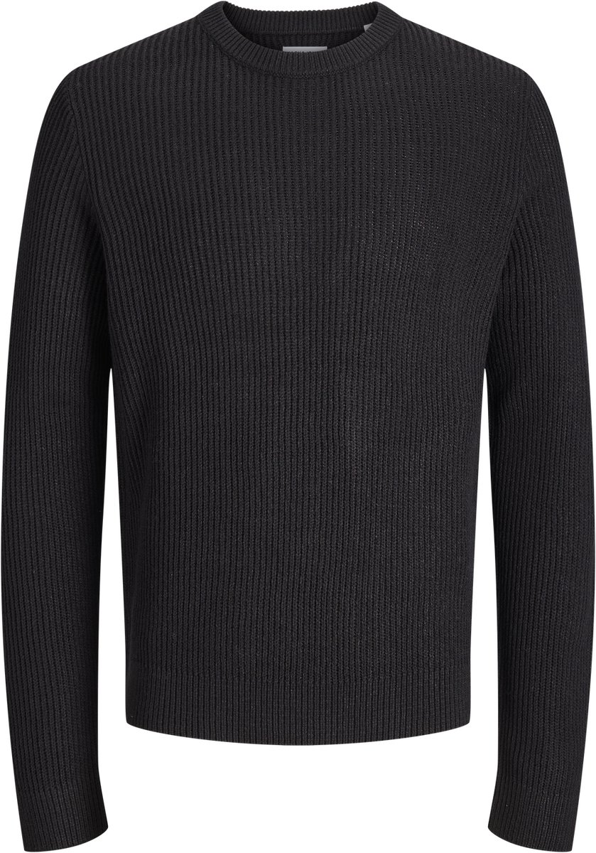 JACK & JONES PLUS - JJPANNEL KNIT CREW NECK AW26 PLS Heren Trui
