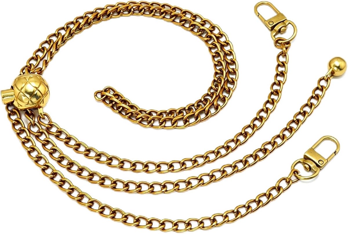 Schouderriem met Metalen Ketting