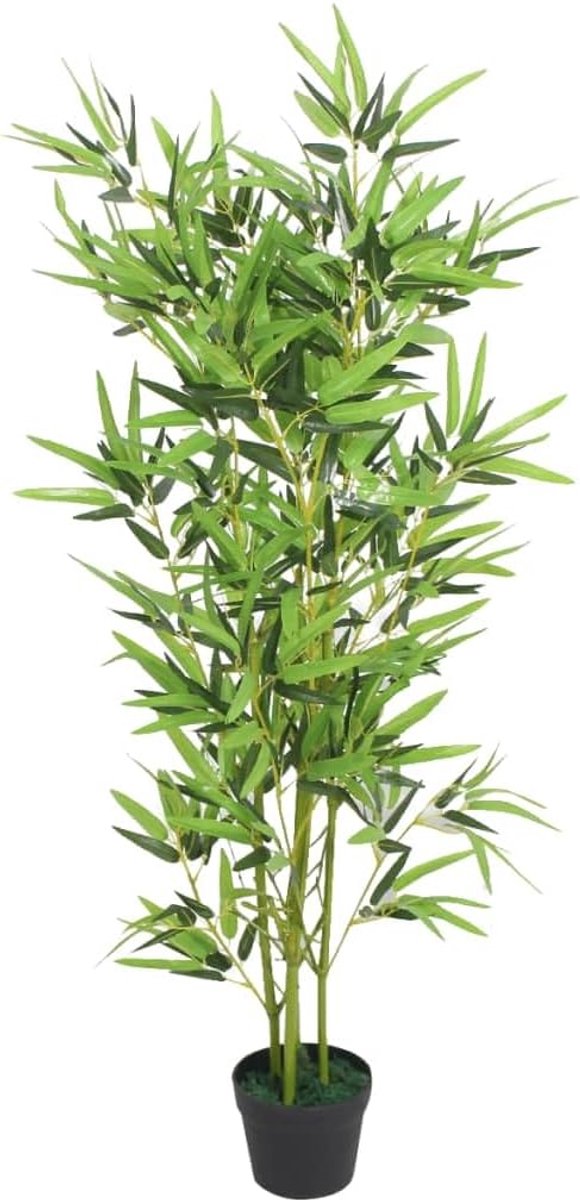 Kunstplant, bamboe, 120 cm, met groene pot