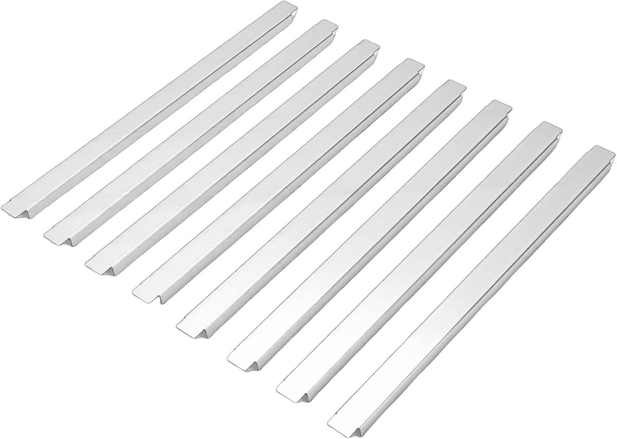 Adapterstang 8 Stuks 12,6 Inch, Naadloos Passend voor Keuken, Koelkast, Voedselopslagkasten, Modern Design