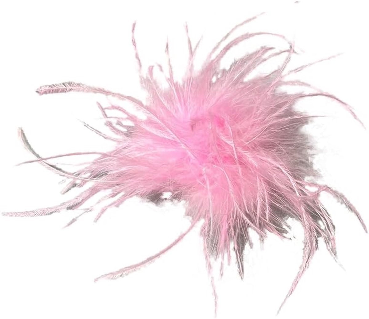 Veerbroche voor dames, natuurlijke struisvogelveer, broche, speldjes, jurk, accessoires, fascinators, kostuums, decoratie, hoofddeksel voor vrouwen, meisjes, verjaardag, bruiloft, feest, roze