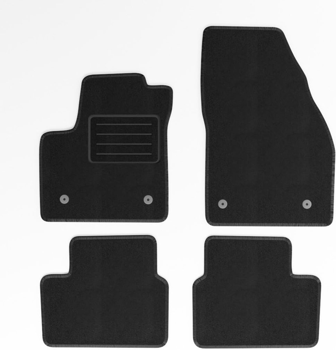 Naaldvilt automatten passend voor Opel Meriva 2010-2017 | Antislip | Met versterking | 4-delig | Automatten | Mattenset