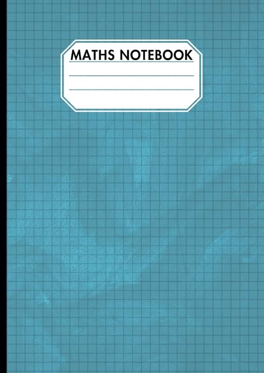 Maths Exercise Book: A4 Quad Ruled Graph Paper with 5mm Squares Grid for School, College, Uni or Work