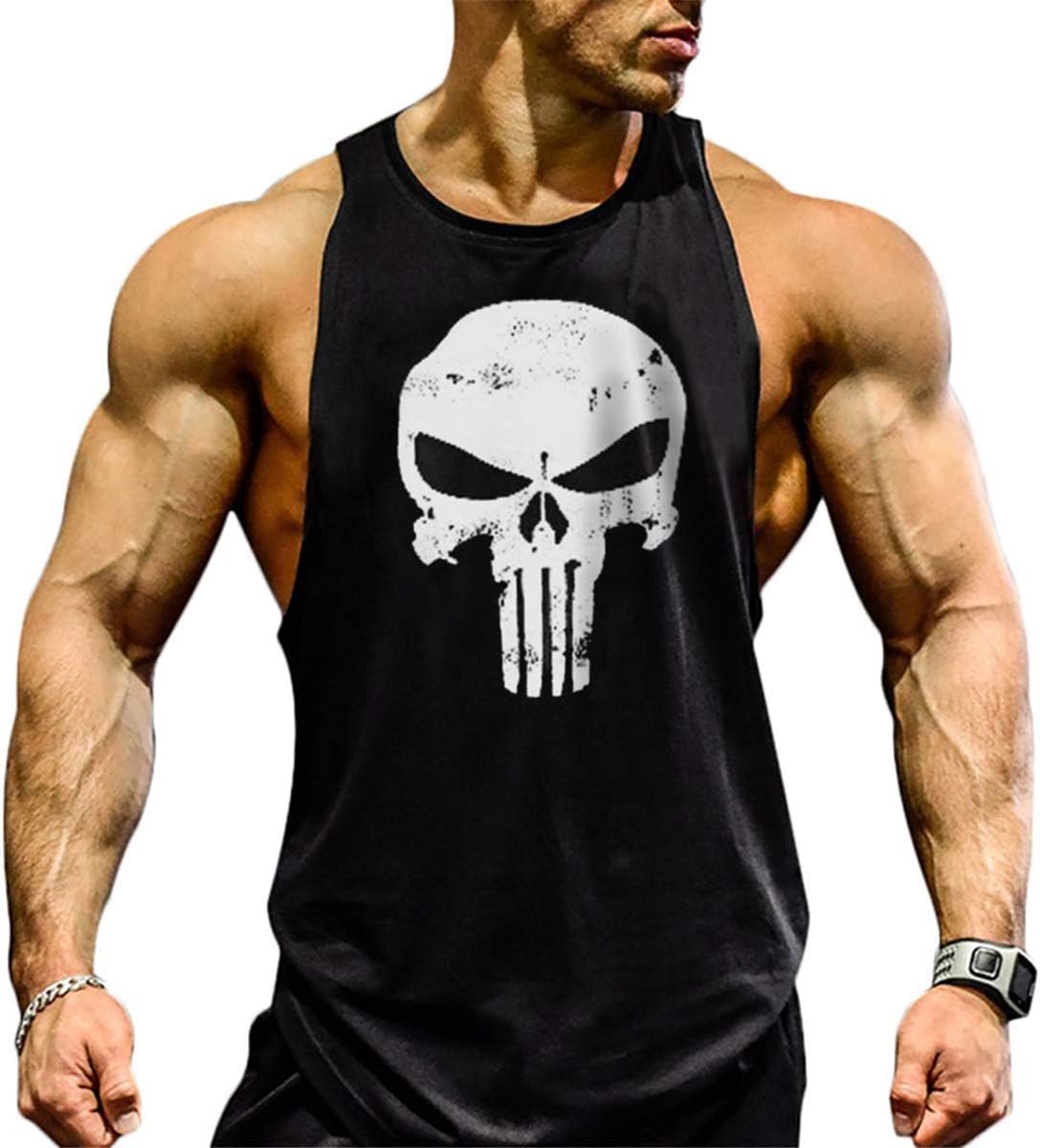 Gym Tanktop Mouwloos Bodybuilding Tanktop Gym Katoen Sport Tank Top