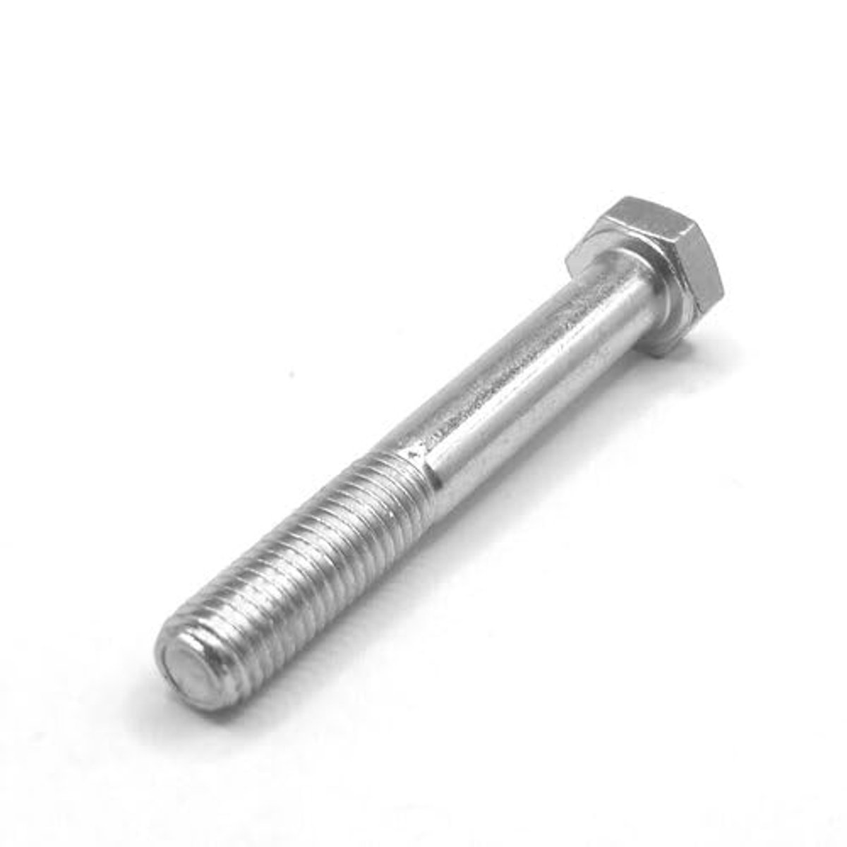 Sechskantschrauben DIN 931 ISO 4014 Edelstahl V2A A2 mit Schaft – Maschinenschrauben Rostfrei (M14 x 65 mm, 5 Stück)