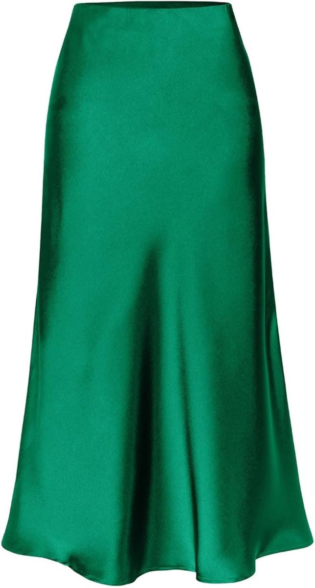 Damesrok, hoge taille, kort, skater, zomer, licht, comfortabel, nauwsluitend, effen, modieus, uitlopend, party, chic, kantoor, A113