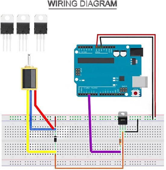 20 stuks TIP120 NPN transistor 5A 60V siliconen epitaxiale vermogenstransistor TO-220 Darlington transistors met koellichaam rubberen schroefsluitring siliconen schroevendraaier — afbeelding 3