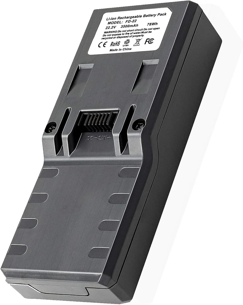 3500 mAh vervanging voor Hoover model 35601729 accu, compatibel met Hoover Freedom 2-in-1 22,2 V FD22 stofzuiger