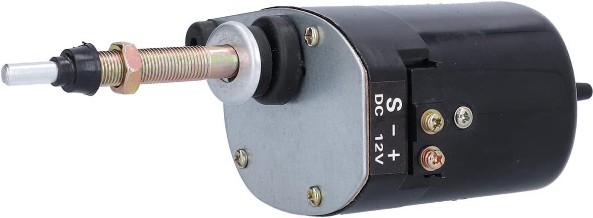 Ruitenwissermotor voor Tractorcabine, Ruitenwissermotor Dc12V Metalen Ruitenwissermotor 105 ° Veegveld Universeel Accessoire voor Tractoren