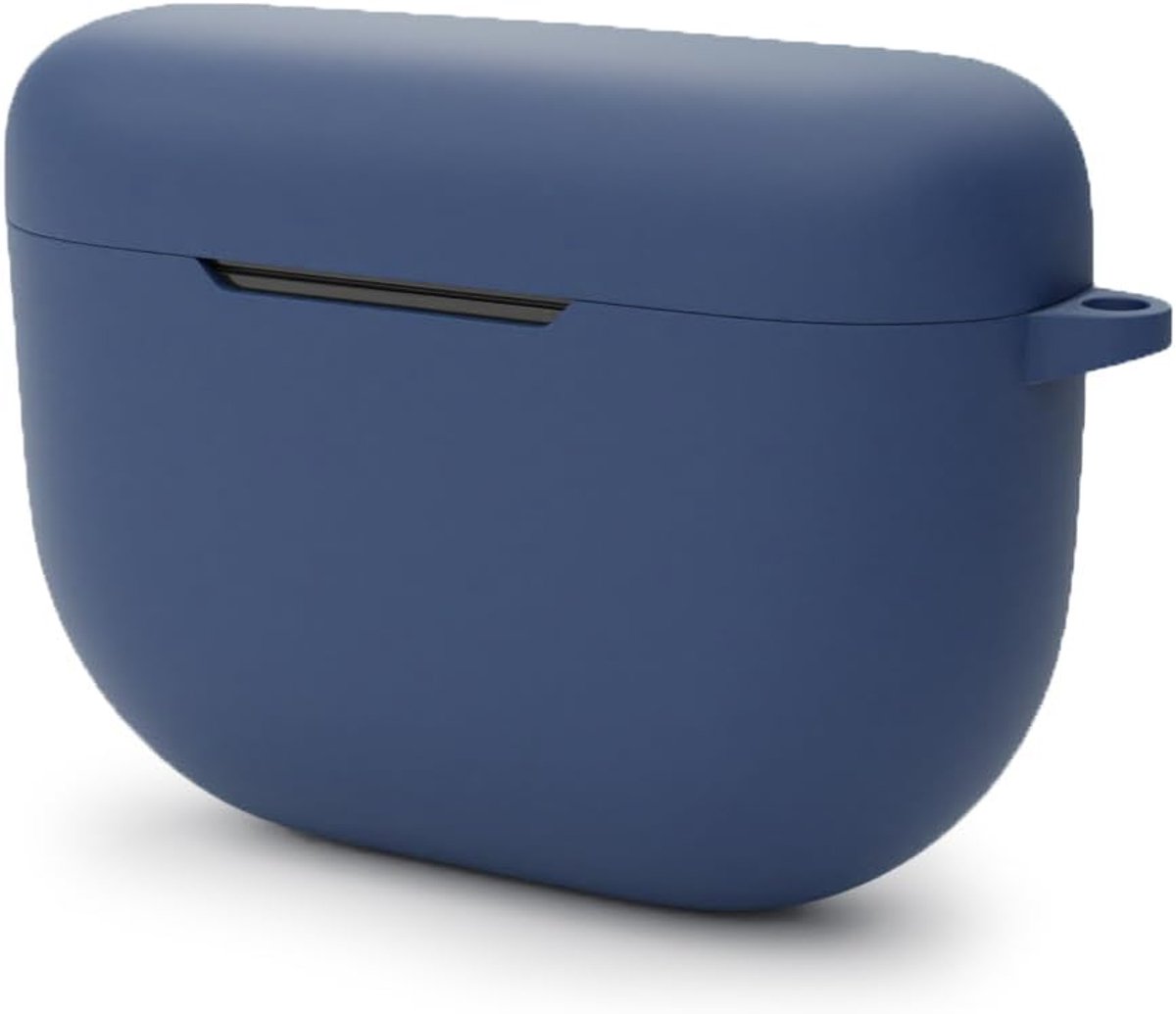 Siliconen Hoes Beschermhoes Omslag voor Jabra Elite 10 Hoofdtelefoon in Blauw