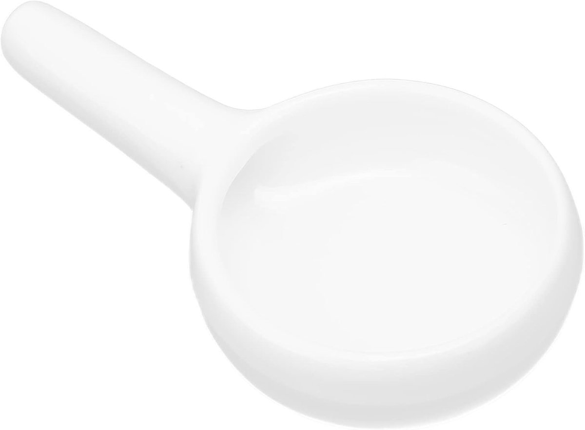 Theelicht Wax Warmer Kaars Lepel, Kleine Lepel Vorm Vervanging Kaarshouder voor Essentiële Olie Brander, Aromatherapie Diffuser, Geur Wierookbrander (Wit)