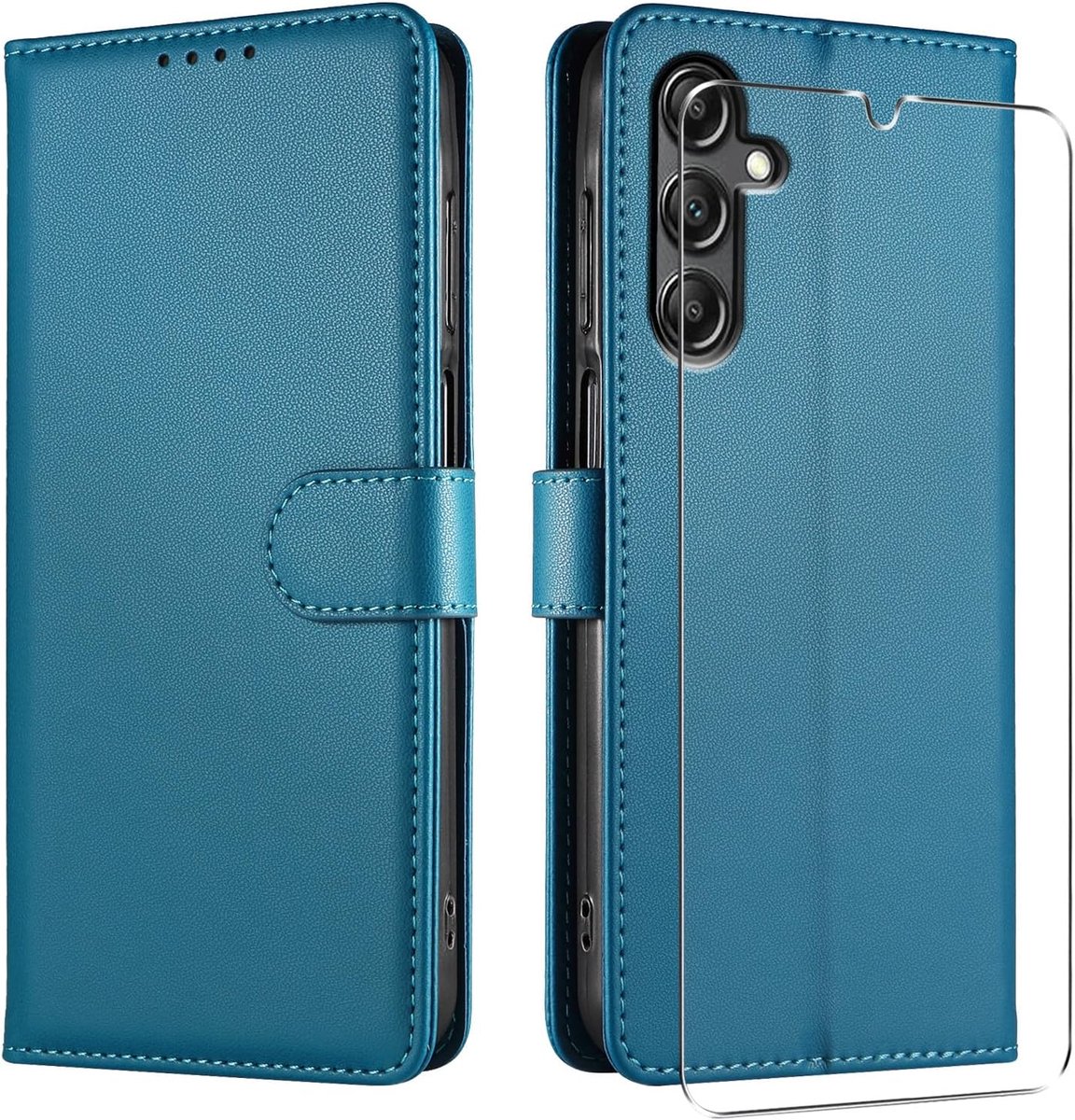 Hoesje voor Samsung Galaxy A18/A17/A16/A26 5G/4G Hoes Turkooisblauw