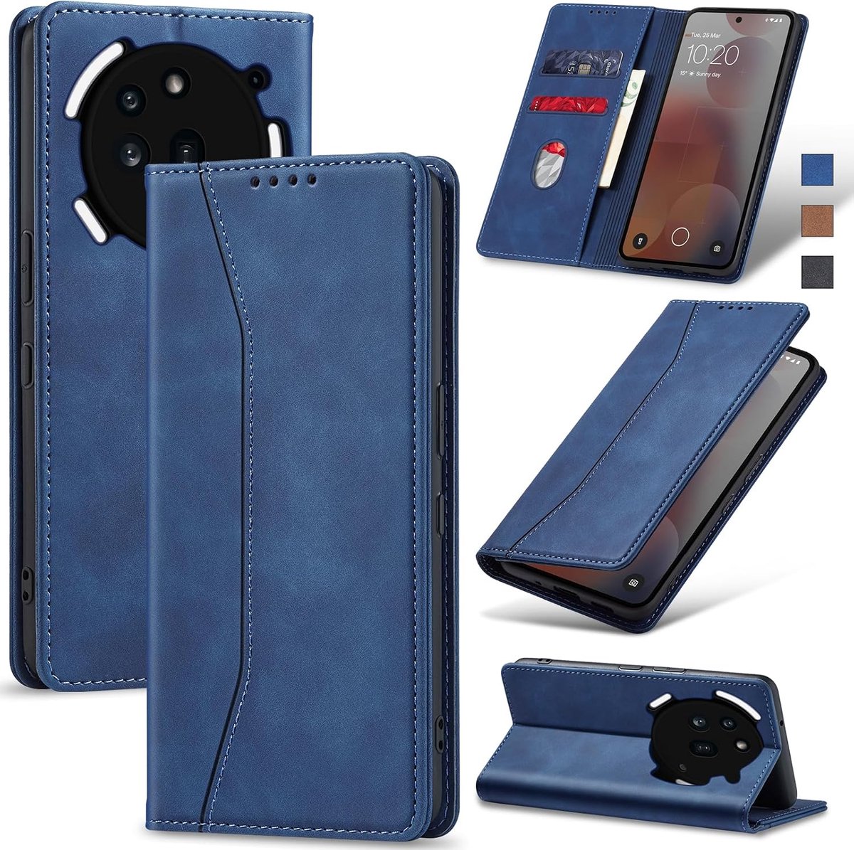 Hoesje voor Nothing Phone 3a Pro,Blauw
