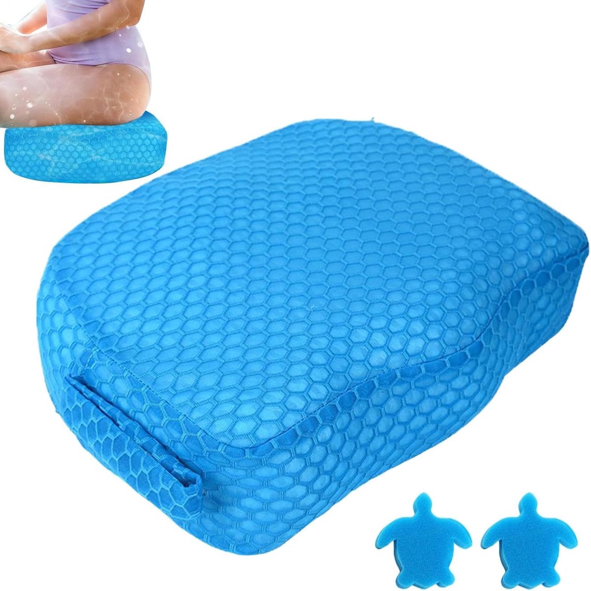 Tub Booster Seat Antislip 3D Air Mesh Pad