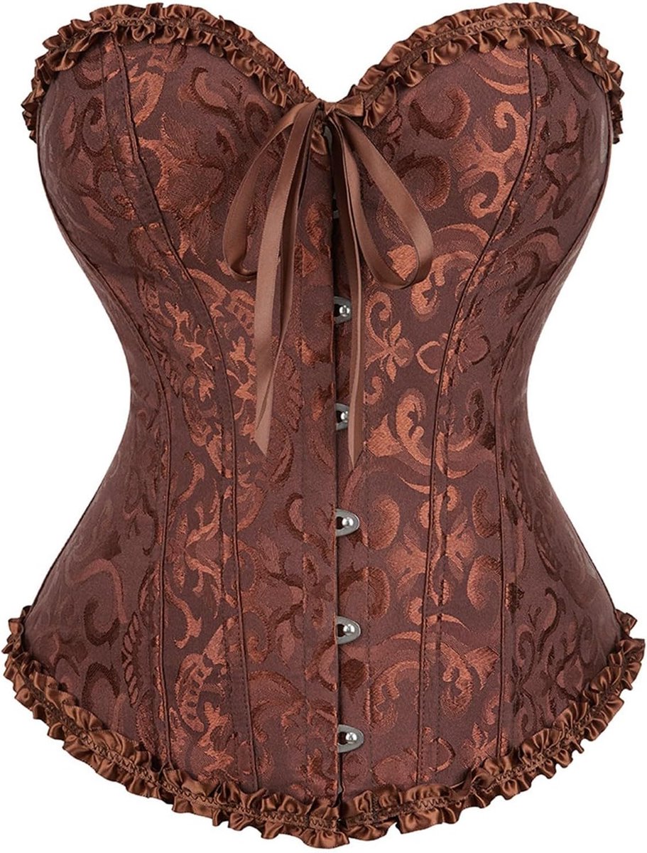 Bruids korset bustier bustier korset met beugel Halloween