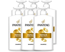 6 x Pantene - Pro-V – Shampoo – Repair & Protect – 1000 ml - Voordeelverpakking - 6 stuks