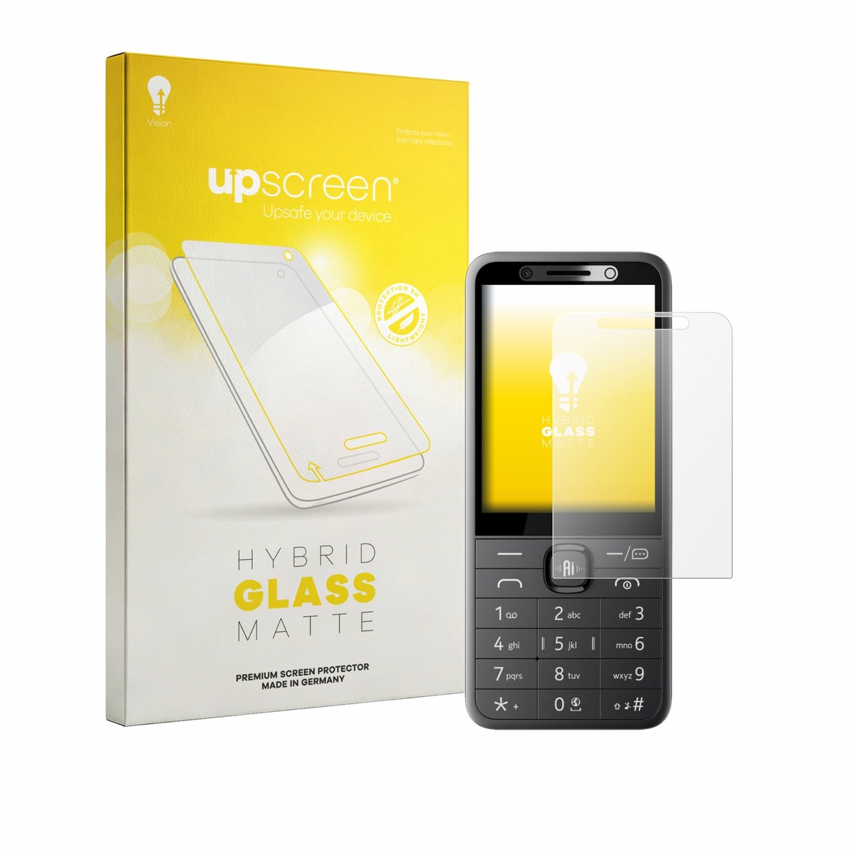 upscreen - Screenprotector voor Nokia 235 4G 2.0 - Folie Beschermfolie Beschermglas matte