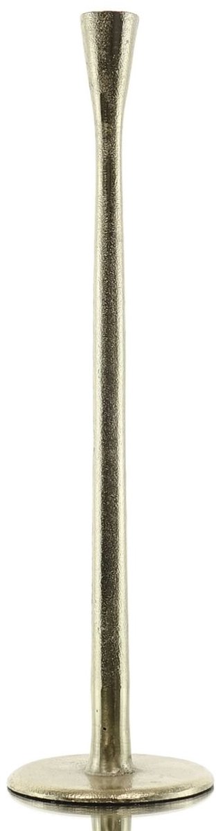 Scheulen kaarsenhouder Ligna aluminium goud 11x11x42cm