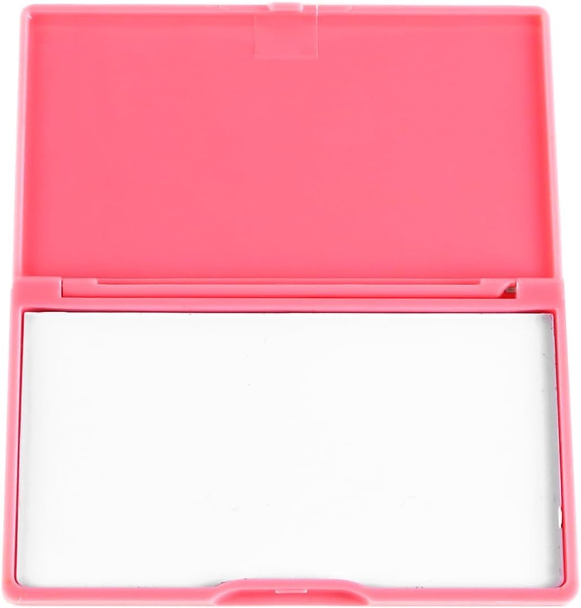 Dailygoods- Opbergdoos Grote Roze - Draagbare Opbergdoos - Antislip Basis - Sterke ABS-constructie - Handig Vast te Grijpen Randen - 360° Zichtbaarhei