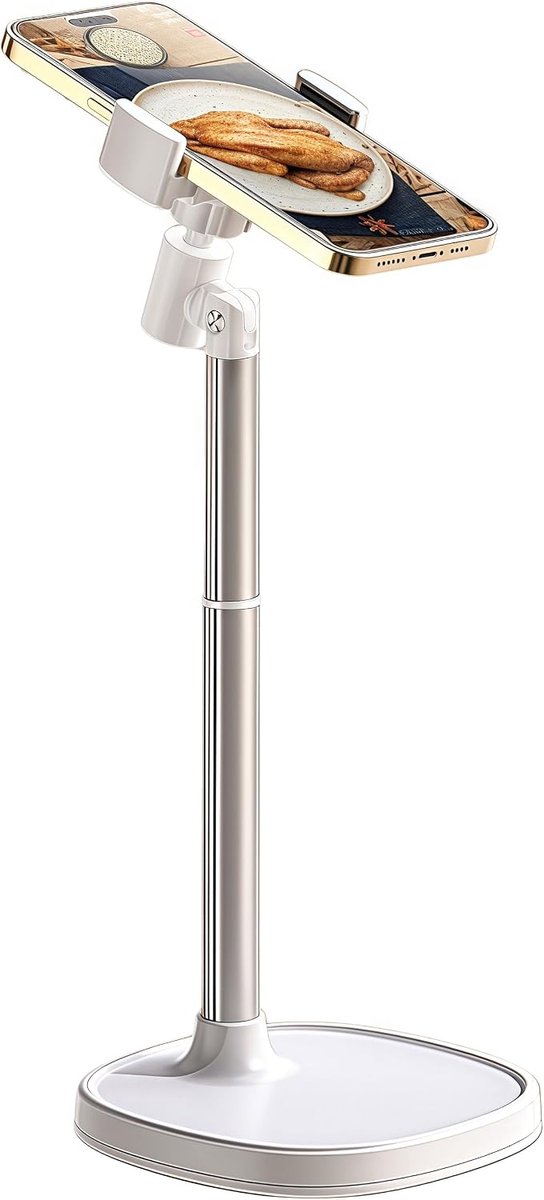 Standaard voor mobiele telefoon (wit)