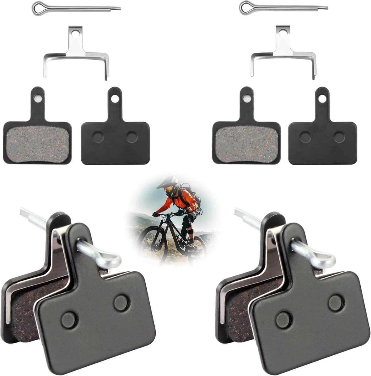 Remblokken voor Shimano B01S B03S B05S MT200 MT400 MT500 en voor Tektro 4 paar