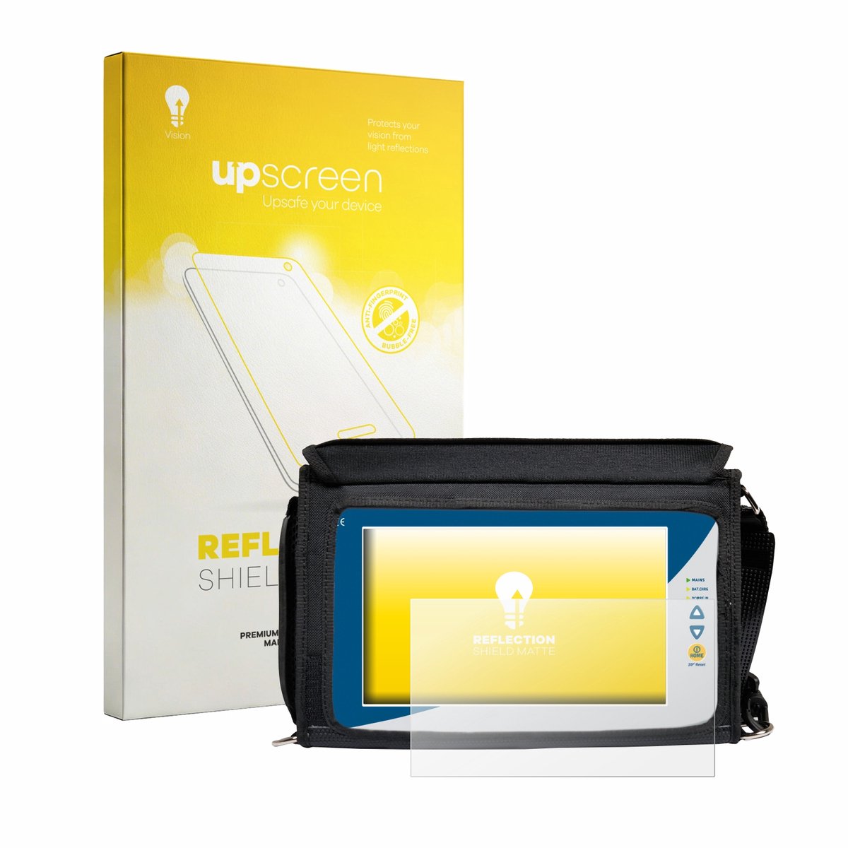 upscreen - Screenprotector voor Rover EXA 9 - Folie Beschermfolie anti glare matte