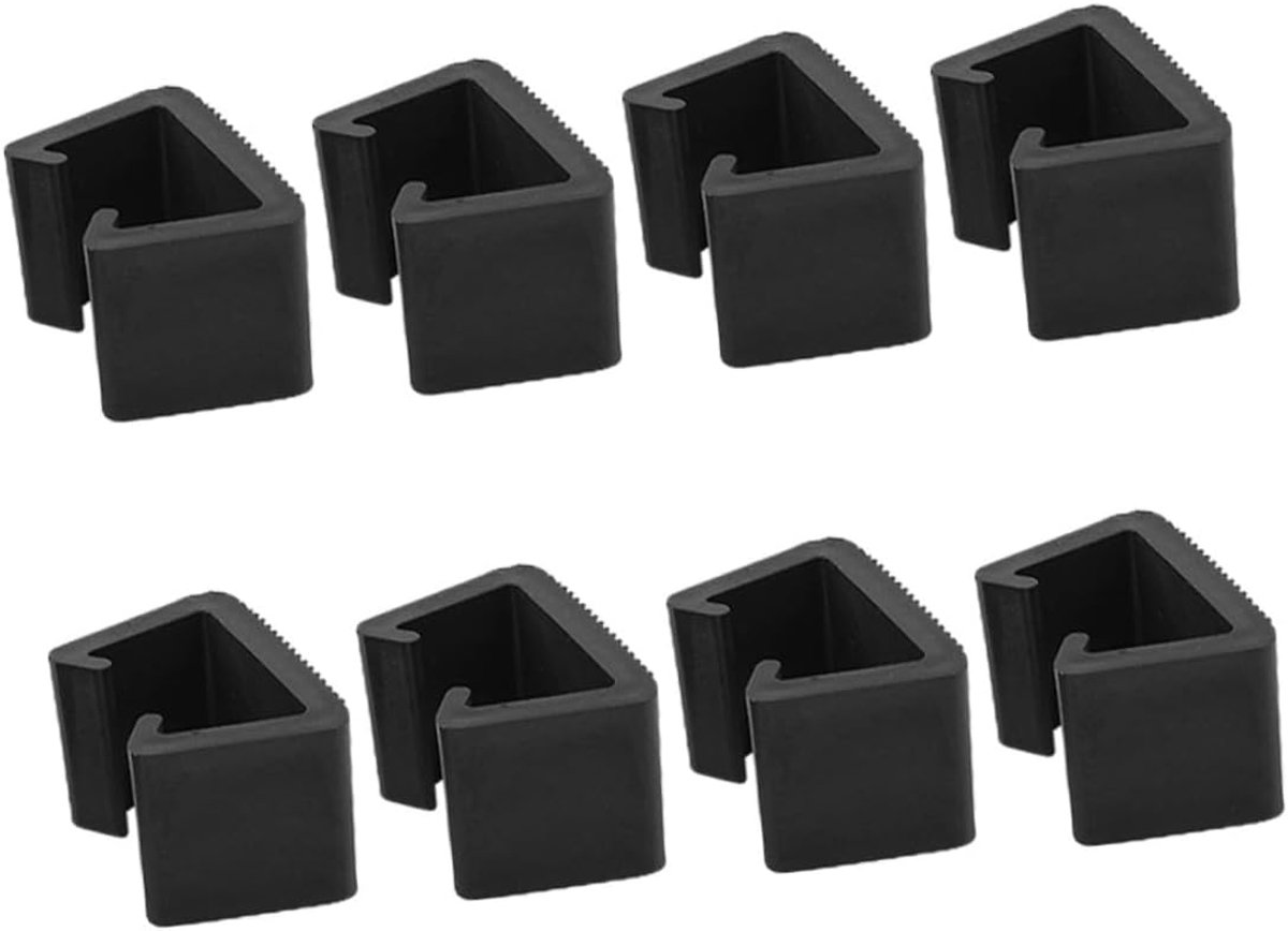 8stuks Delige Rotan Meubelclip Voor Buiten Verstelbare Bevestigingsclips Voor Tuinmeubels Eenvoudig Te Installeren Duurzaam Temperatuurbestendig Geschikt Voor Rieten Sofas