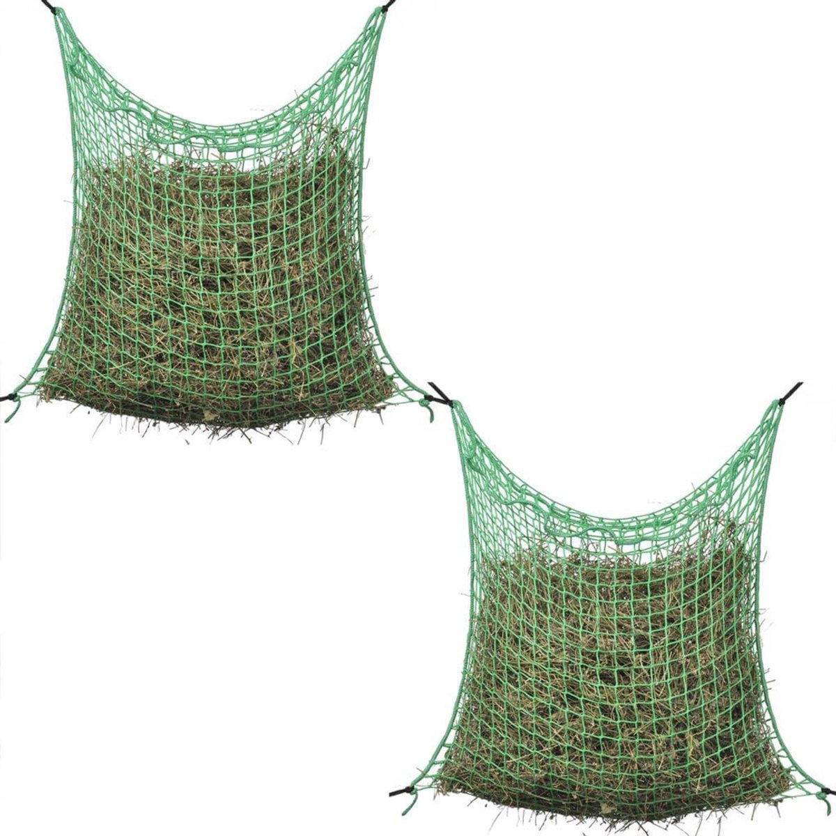 2 stuks hooinet vierkant hooi net hooi van 100% PP 0,9 x 1,5 m