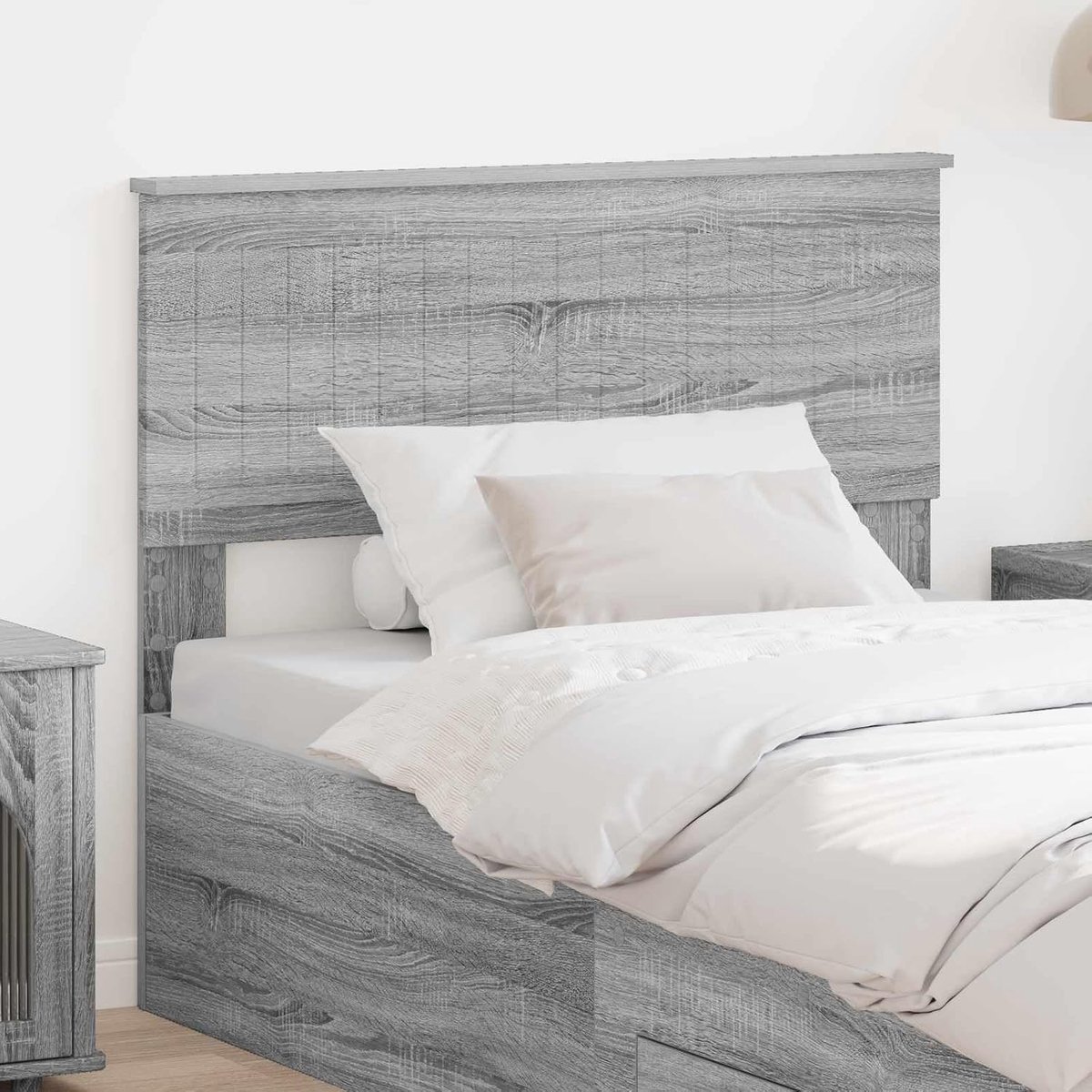 Sonoma 100 cm hoofdeinde van hout met modern design voor de slaapkamer, onderhoudsvriendelijk en eenvoudig te monteren, stijlvolle rechthoekige vorm voor elegante inrichting