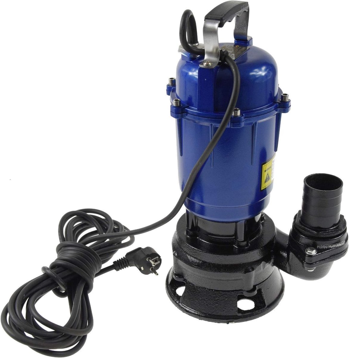 Fecaliënpomp, dompelpomp, vuilwaterpomp, 550 W, 18000 l/u, zonder vlotter