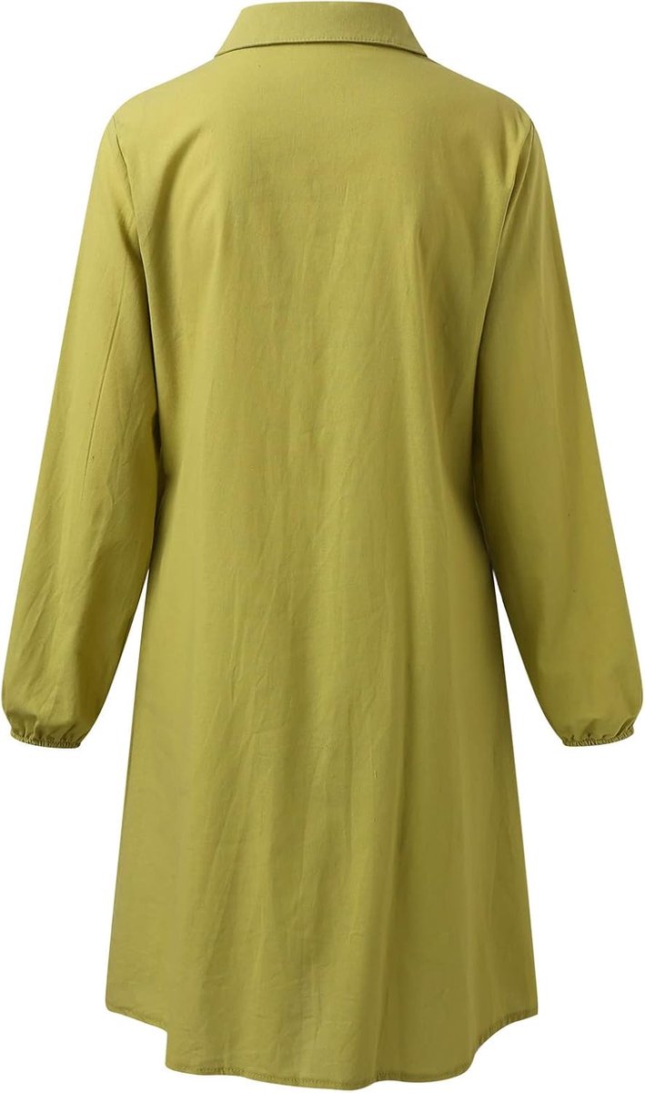 Avondjurk voor dames, elegant, chique, cocktail, ceremonie, casual, grote maat, vloeiend, bedrukt, hoge taille, zomer, strand, zon, casual, A74 — afbeelding 5