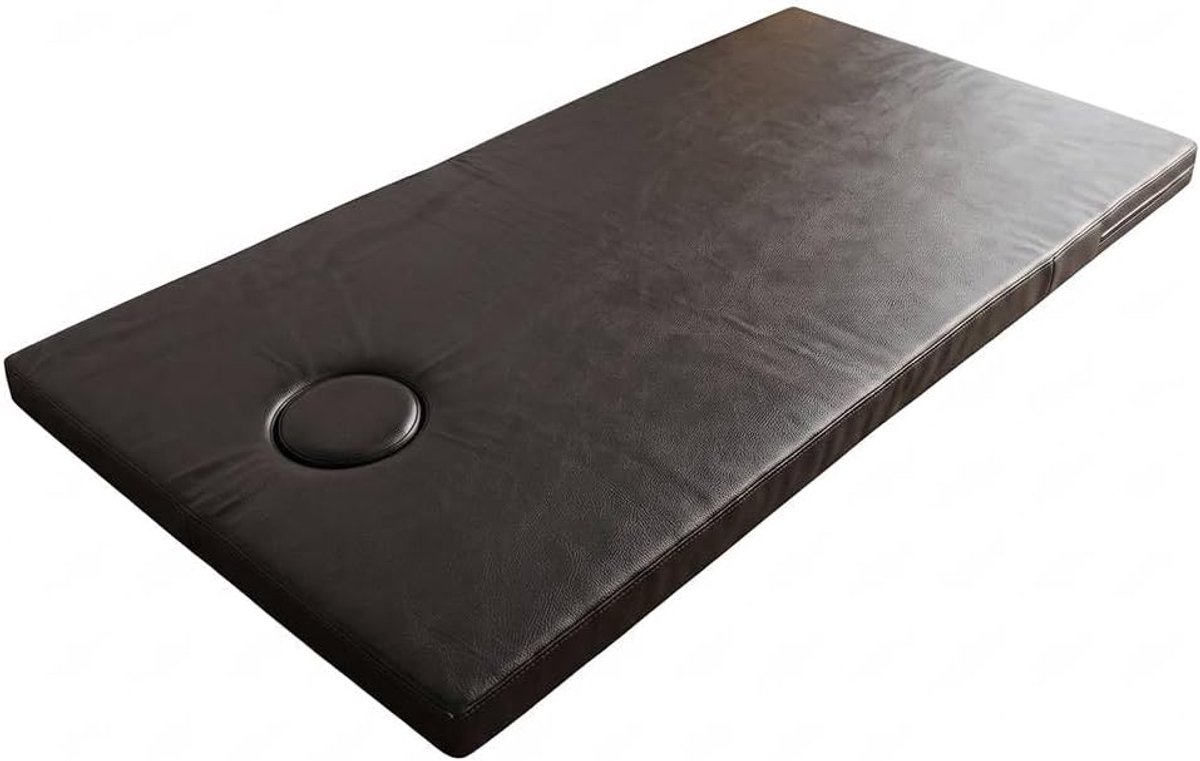 Matras met gezichtsopening en kussen 200x100x8cm voor massage, Thaimassage, fysiotherapie, Thai Spa, yoga, sport