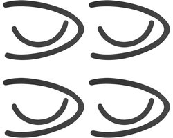 Idea 2 Set Muis Voeten Glide Voeten Vervanging Pad Dikte 0.6mm Compatibel met Logitech MX Verticale Muis