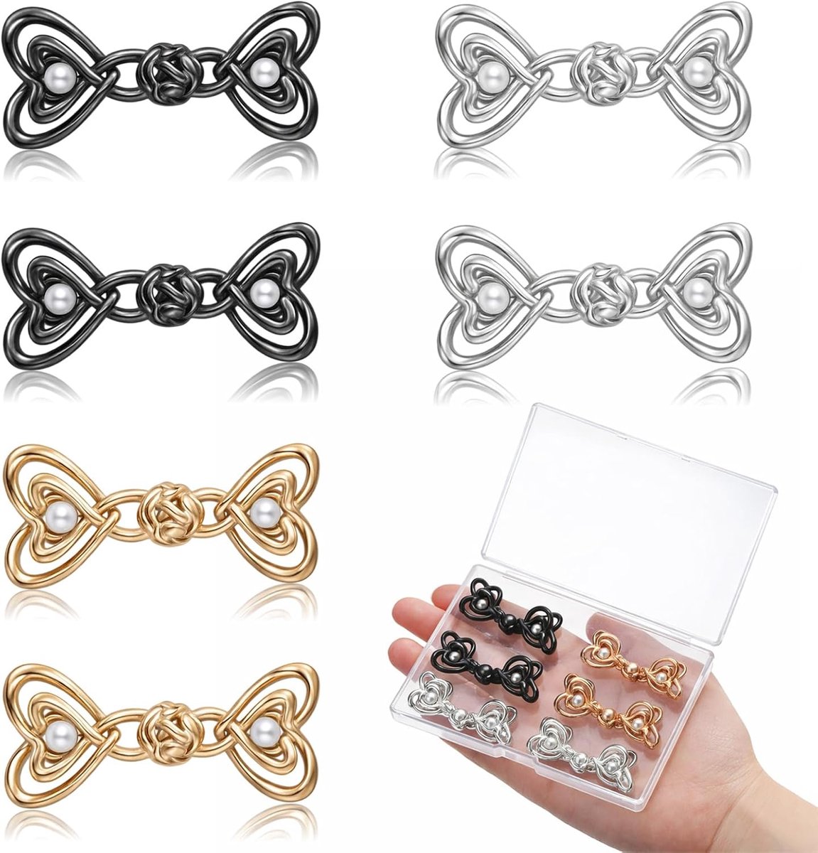6 stuks broek strakker maken clips, verstelbare broekband strakker maken