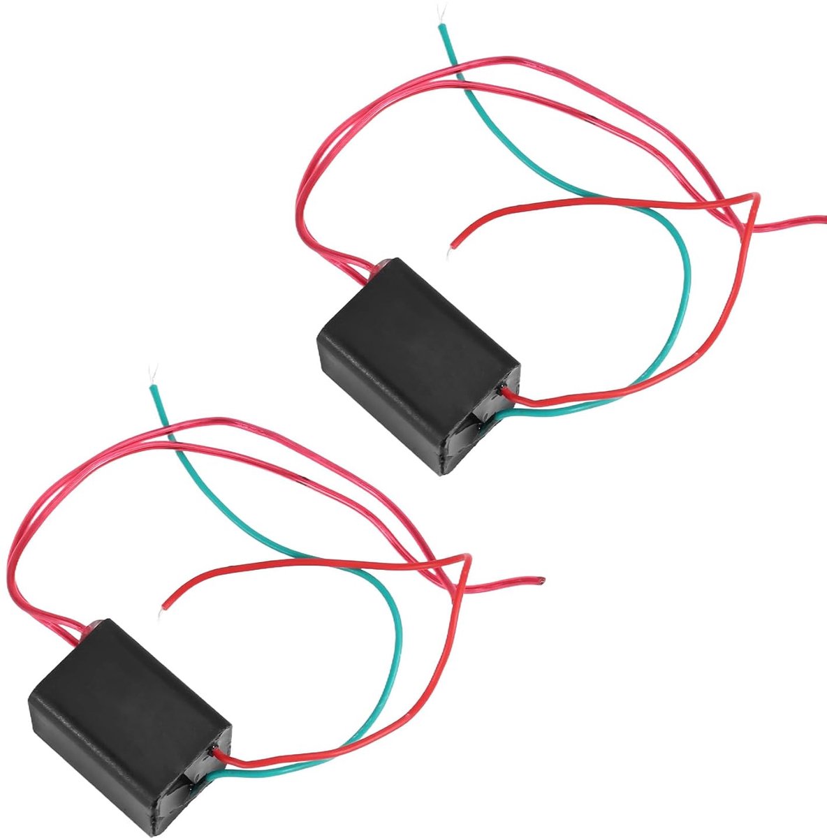 2 stuks DC 3,6 V-6 V naar 20 kv boost-voedingsmodule, hefmachine, hoogspanningstransformator, hoogspanningsgenerator