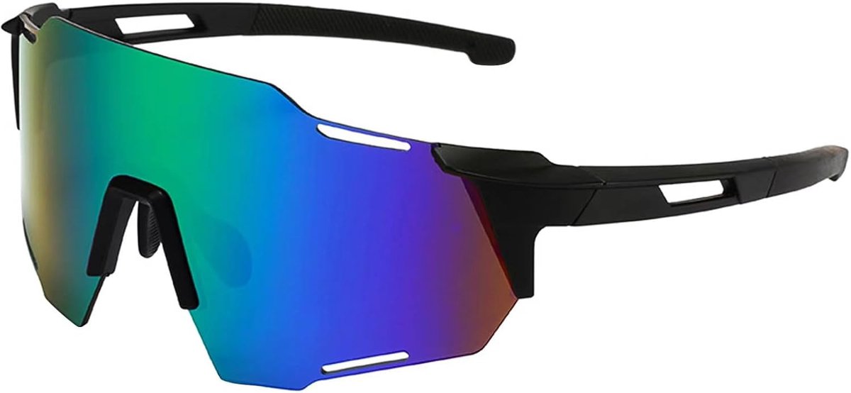 Fietsbril voor Dames en heren,Fietsbril Racefietsbril Anti-UV voor Outdooractiviteiten zoals Fietsen Hardlopen Klimmen Autorijden Vissen