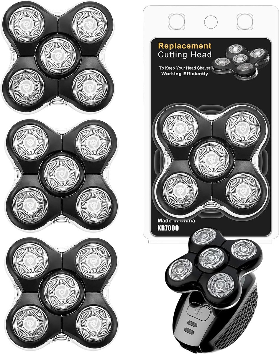 Vervangende scheerhoofden compatibel met Remington Balder Pro XR1500, XR1501 en RX5 (3 stuks)