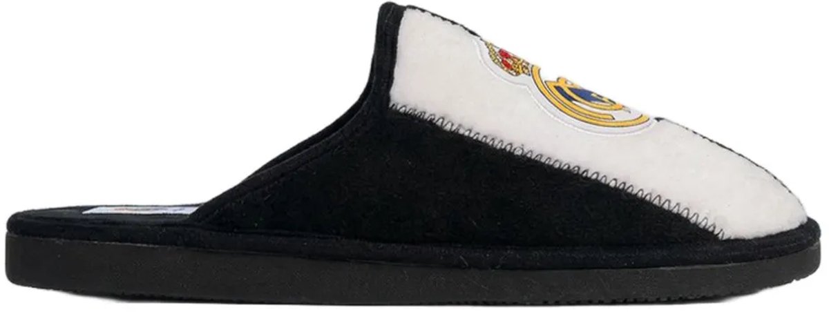 Marpen Vulcanized-real Madrid Pantoffels Wit,Zwart EU 39