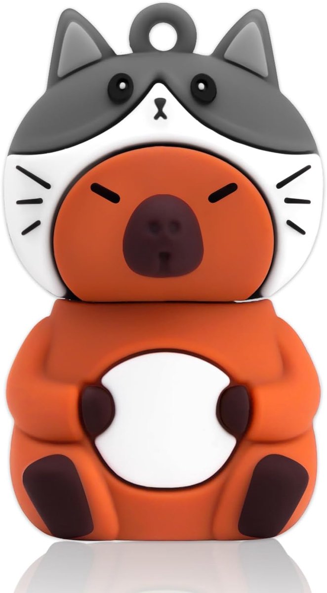 Pendrive, USB-stick, 16 GB, USB 2.0, siliconen, waterdicht, cadeaus voor studenten, kinderen, familie en vrienden, afstudeergeschenken, kittens