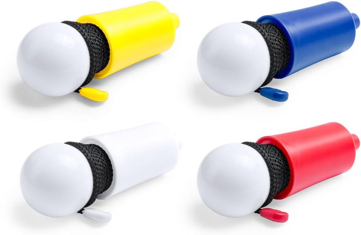 eBuyGB Draagbare gloeilamp met trekkoord aan één touw, retro overal, outdoor-accu, lichte led-garage, tuin, zolder, camp (blauw)