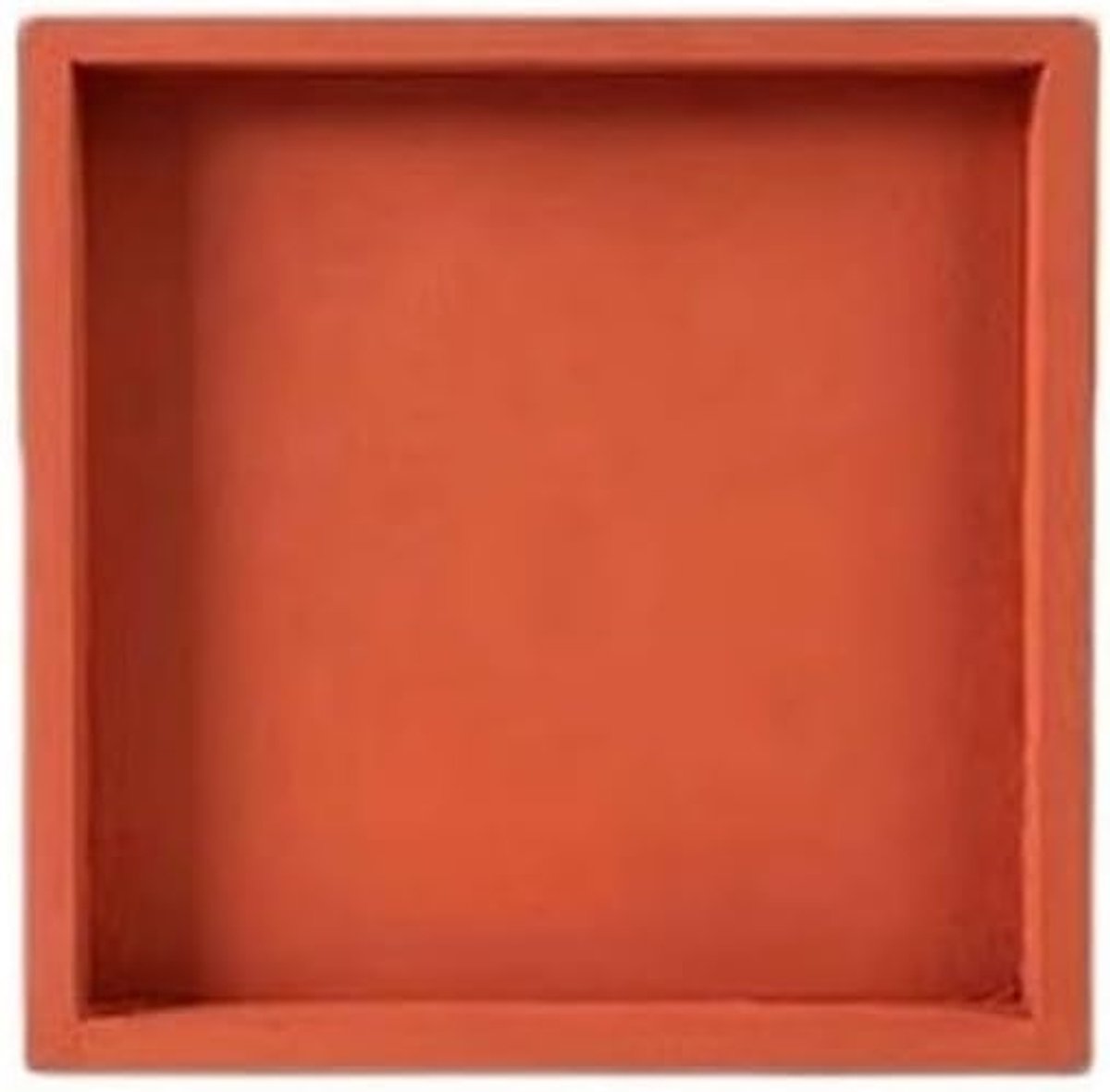Schotels Eenvoudige stijl plantenschotel afvoerbak, imitatie cement bloempot palet for woonkamer balkon(Orange,XL)