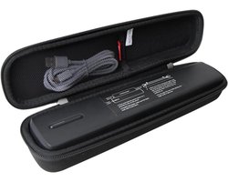 Hard EVA Travel Case voor POLONO D810 Draagbare Draadloze Printer, Zwart, Draadloze draagbare printer