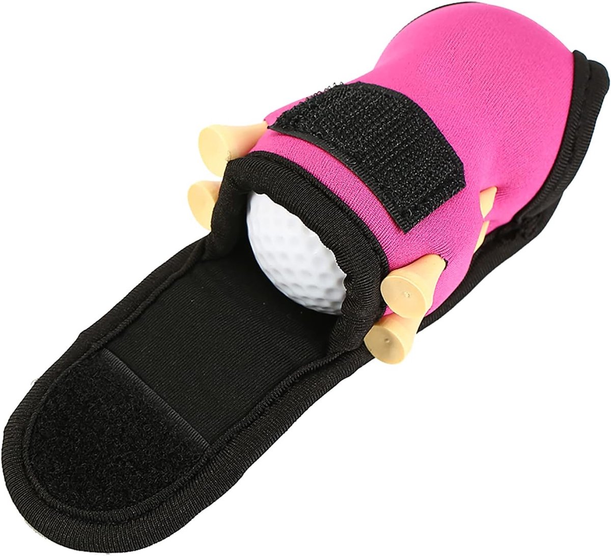 Golfbalhouder gebruiksstof taille zak met 2 golfballen + 4 Golf Tees Sport Golf Accessoires