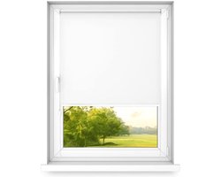 Mini rollo basic - Rolgordijn - Niet-invasief - Raamrolgordijn binnen zonder boren - Niet-invasieve handgrepen - Dimmen rollo - 600x1400mm K