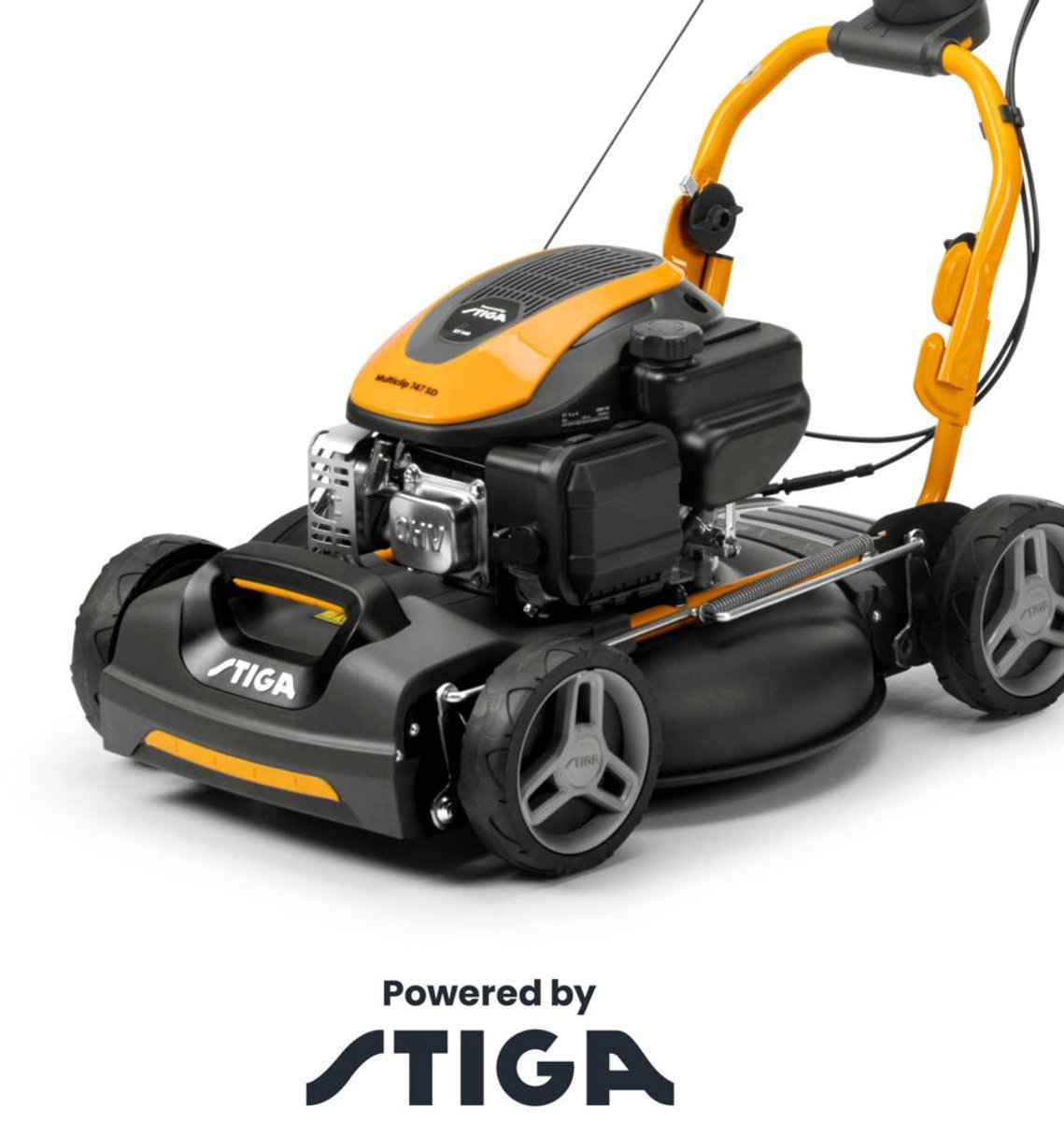 STIGA Multiclip 747 SD Grasmaaier - Benzine - 45 cm - zelfrijdend thumbnail 6