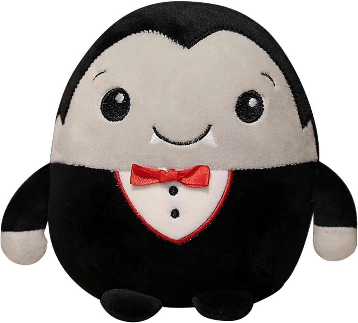 Pluche vampier kussen, 20 cm/7,9 inch Halloween pluche decoratie Leuk kussen, Hallow knuffel figuren pluche voor kinderen verjaardagscadeaus Zacht bed/bank decoratie